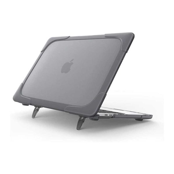 قاب ضد ضربه  برای Macbook Air 13.3 اینچی 2020 - خاکستری - برند گرین لاین Green lion