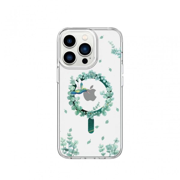 قاب شفاف Magsafe سری Green Nature برای iPhone 13 Pro Max (6.7 اینچ) - ساکول - برند گرین لاین Green lion