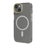 قاب پشتی شفاف MagSafe Sensa برای آیفون 14 - Clear/Champagne - برند لِوِلو Levelo - تصویر 2