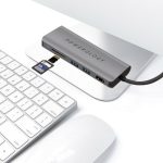 هاب USB-C هفت پورت پاورولوژی مدل P61HBGY - تصویر 2