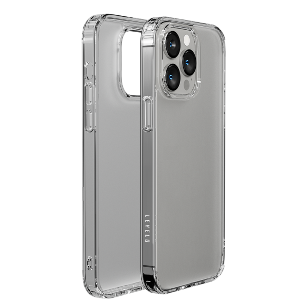 قاب پشتی مات Lucu iPhone 14 Pro Max - Matte Clear - برند لِوِلو Levelo