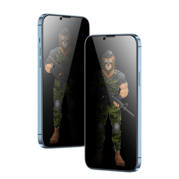 محافظ صفحه نمایش ای 3 بعدی PET  Glass برای آیفون 13 مینی - مشکی - برند گرین لاین Green lion