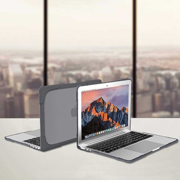 قاب ضد ضربه  برای Macbook Pro 16 اینچی 2019 - خاکستری - برند گرین لاین Green lion