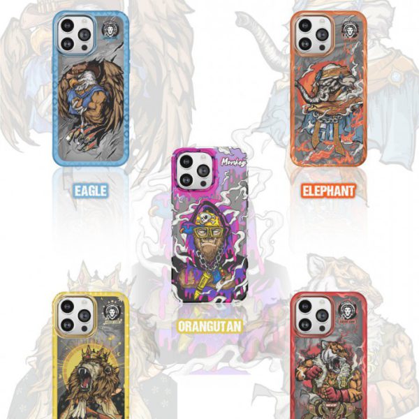 قاب Magnetic Warrior برای iPhone 14 Pro Max (6.7 اینچ) - آبی - برند گرین لاین Green lion