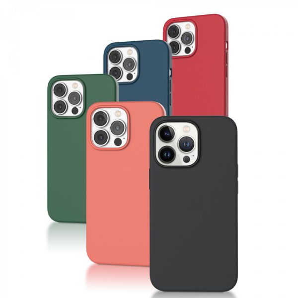 قاب سیلیکونی  Lusso MagSafe 360 برای iPhone 12 Pro Max (6.7 اینچ) - آبی - برند گرین لاین Green lion