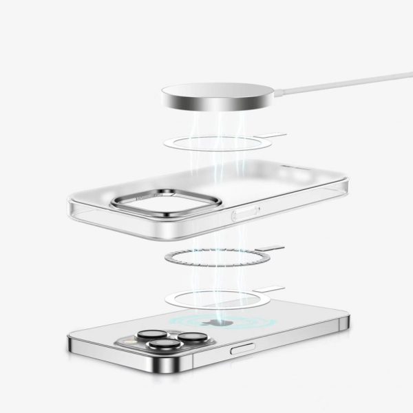 قاب Magsafe مات  برای iPhone 13 Pro (6.1 اینچ) - آبی - برند گرین لاین Green lion