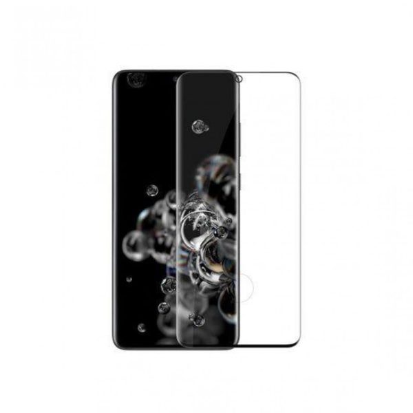 محافظ صفحه گلس ای سه بعدی UV  برای Samsung Galaxy S20 Ultra - Clear - برند گرین لاین Green lion
