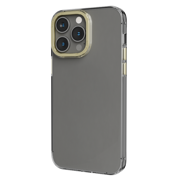 قاب پشتی شفاف Sensa برای iPhone 14 Pro Max - Clear/Champagne_x000D_
 - برند لِوِلو Levelo