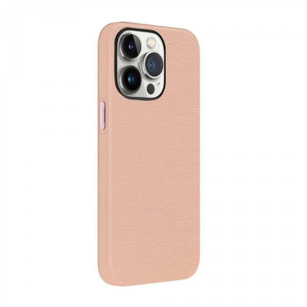 قاب چرمی مگ سیف گرین لاین مناسب برای iPhone 13 Pro مدل GNMGLIP13P