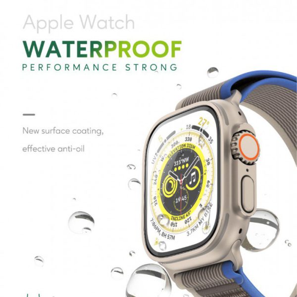 گلس Ultra HD Plus برای Apple Watch 49mm - شفاف - برند گرین لاین Green lion
