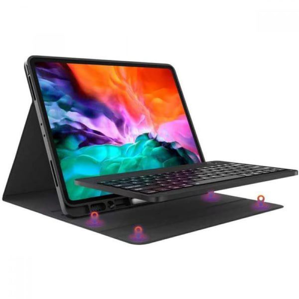 قاب چرمی پریمیوم  برای Apple iPad 12.9 اینچ 2020 - مشکی - برند گرین لاین Green lion