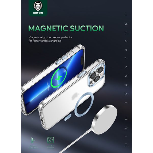 قاب Magsafe مات  برای iPhone 13 Pro Max (6.7 اینچ) -  - برند گرین لاین Green lion