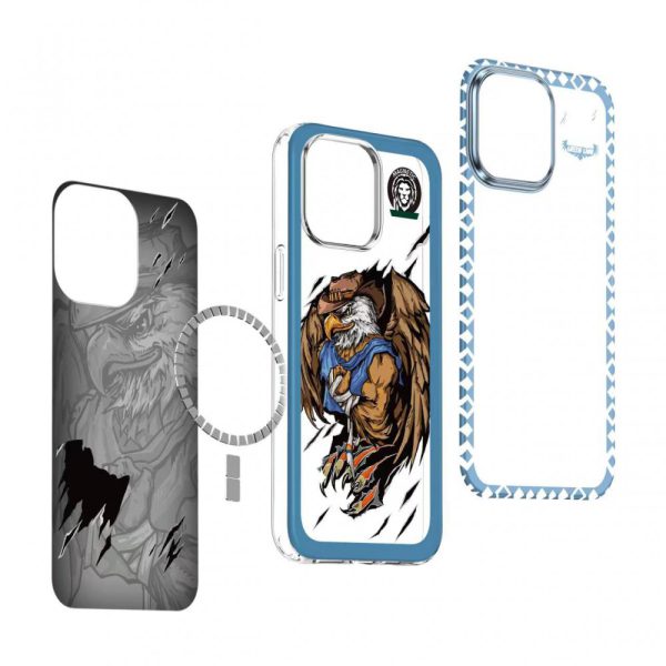 قاب Magnetic Warrior برای iPhone 14 Pro Max (6.7 اینچ) - زرد - برند گرین لاین Green lion