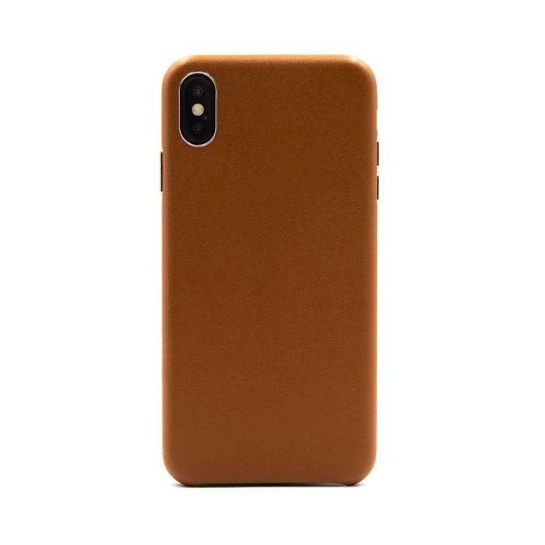 قاب پشتی چرمی کلاسیک برای iPhone Xs/Max - قهوه ای - برند پرودو Porodo