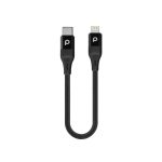 کابل USB-C به Lightning پرودو  مدل Aluminum PD Braided 0.25m