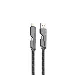 کابل انتقال دیتا 4 در 1 گرین لاین مدل GN4IN1ZNCCBK