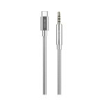 کابل تبدیل USB-C به AUX 3.5 گرین لاین مدل GNC2AUX35MSL طول 0.9 متر