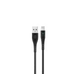 کابل USB-A به Lightning با نشانگر LED گرین لاین مدل GNCCUALTG1MBK طول 1 متر