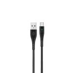 کابل USB-A به Type-C با نشانگر LED گرین لاین مدل GNCCUATYC1MBK