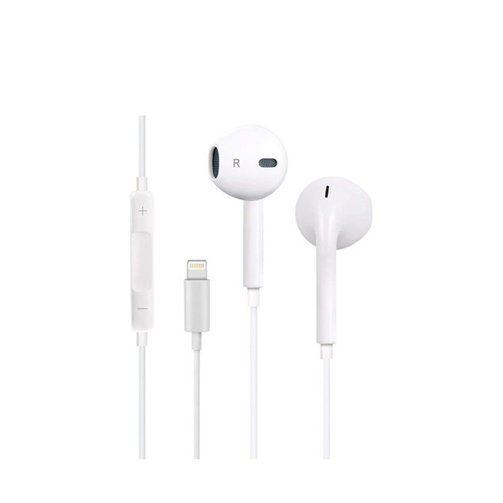 Green Stereo Earphones with Lightning Connector هندزفری سیمی گرین لاین مدل GNSEPLC