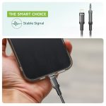 کابل لایتنینگ به AUX گرین لاین مدل GNLTAUXCBK طول 1 متر - تصویر 5