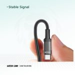 کابل تبدیل 3.5 میلی متری به TYPE-C گرین لاین طول یک متر - تصویر 4