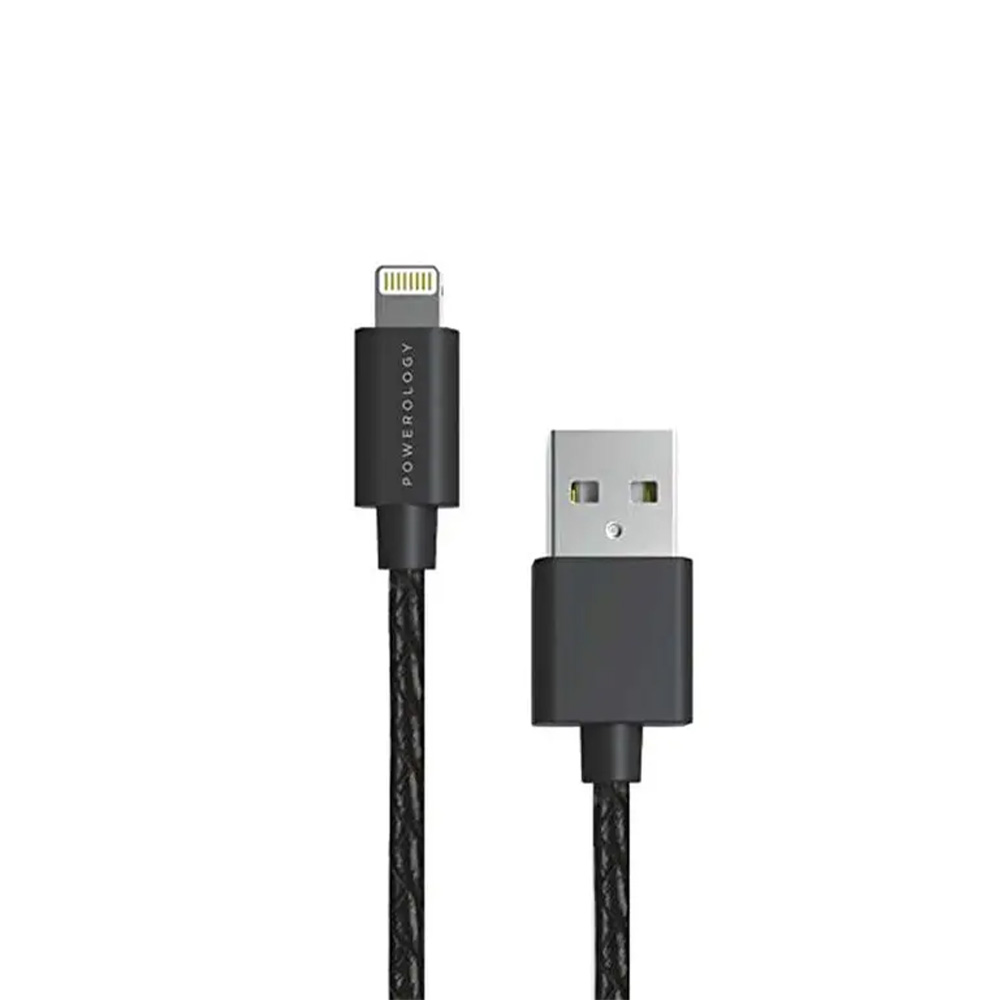 P12LTHL2 کابل چرمی لایتنینگ پاورولوژی مدل P12LTHL طول 1.2 متر - تصویر 1