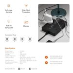 چندراهی برق پرودو مدل PD-FWCH009 - تصویر 3