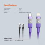 کابل Type C to lightning پرودو مدل PD-30WCLTH - تصویر 5