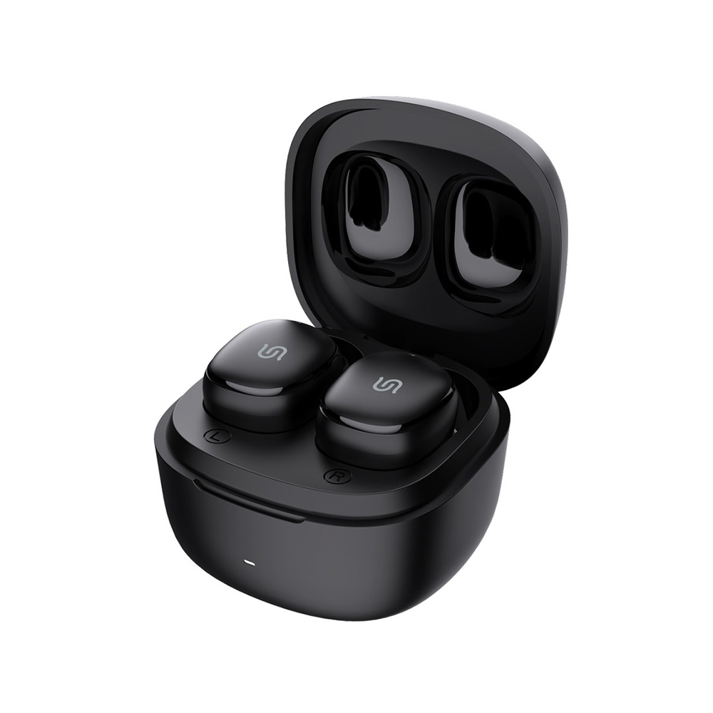 Porodo Soundtec Super Mini and Lightweight OVP,ESD supported TWS Earbuds هندزفری بلوتوثی پرودو مدل PD-STF05IE رنگ مشکی و سفید
