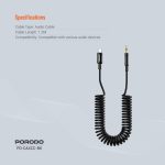 کابل Type-C به AUX پرودو مدل PD-CAXCC طول 1.2 متر - تصویر 2