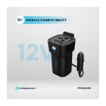 اینورتر فندکی خودرو پاورولوژی مدل P150INVBK - تصویر 3