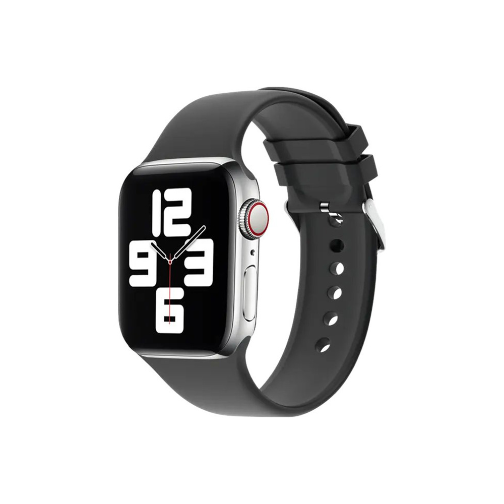 Silicone Band with Buckle1 بند ساعت گرین لاین مدل GNSBWS45 مناسب برای اپل واچ 42/44/45 میلی متری - تصویر 1