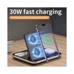 شارژر رومیزی گرین لاین مدل Wireless Charging Station2 4 in 1 - تصویر 3