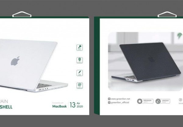 قاب محافظ 2.0 میلی متری پوسته سخت  فوق slim برای Macbook Pro 14 اینچی 2021 - Clear - برند گرین لاین Green lion