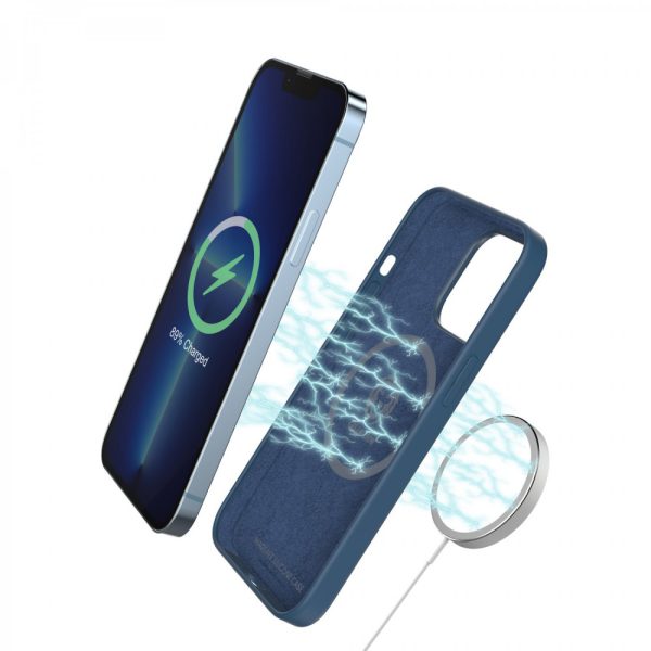 قاب سیلیکونی  Lusso MagSafe 360 برای iPhone 13 Pro Max (6.7 اینچ) - قرمز - برند گرین لاین Green lion