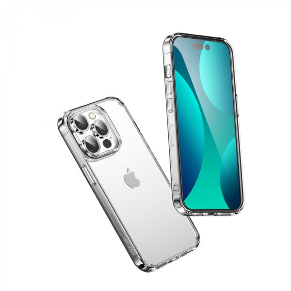 گلس و لنز ضدضربه Green 4 in 1 360° 9H برای iPhone 14 Pro (6.1 اینچ) - طلایی - برند گرین لاین Green lion