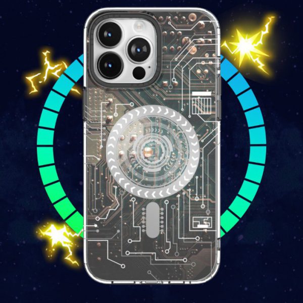 قاب Magnetic Tech Plus برای iPhone 14 Pro (6.1 اینچ) - مشکی - برند گرین لاین Green lion
