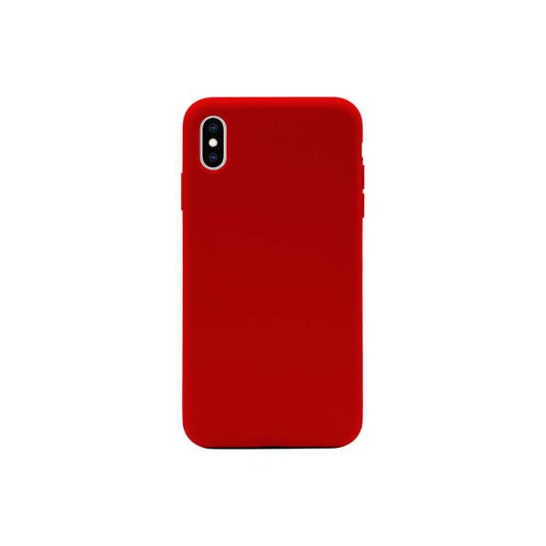 قاب سیلیکونی آیفون Xs Max - قرمز - برند پرودو Porodo