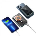 پاوربانک گرین لاین مدل Transparent MagSafe ظرفیت 10000 میلی‌آمپر ساعت - تصویر 7