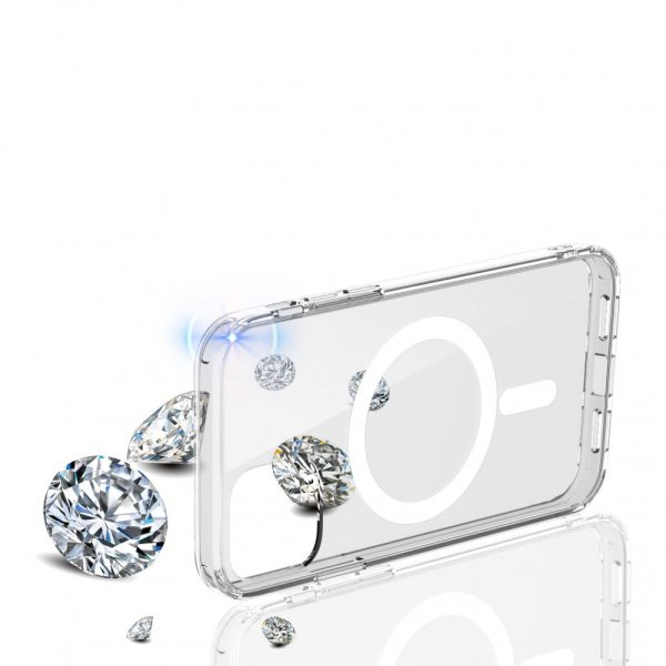 قاب مغناطیسی محکم و شیک  برای iPhone 12 Pro Max 6.7 اینچی - Clear - برند گرین لاین Green lion