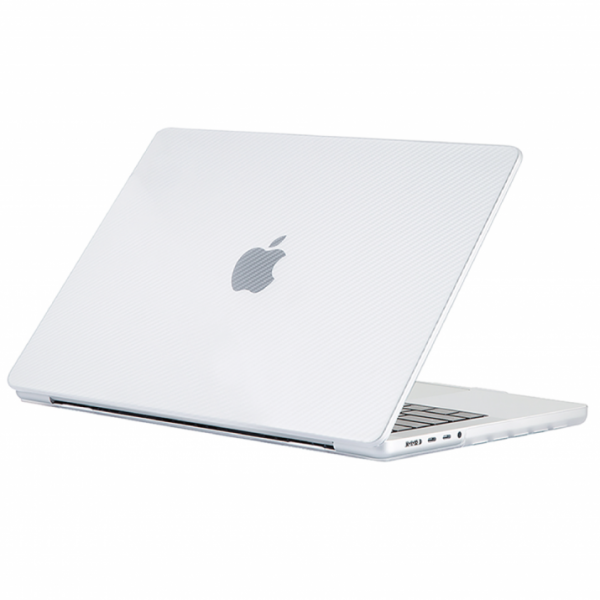 قاب محافظ پوسته سخت فوق slim فیبر کربن  برای Macbook Pro 13 اینچ 2020 - Clear - برند گرین لاین Green lion