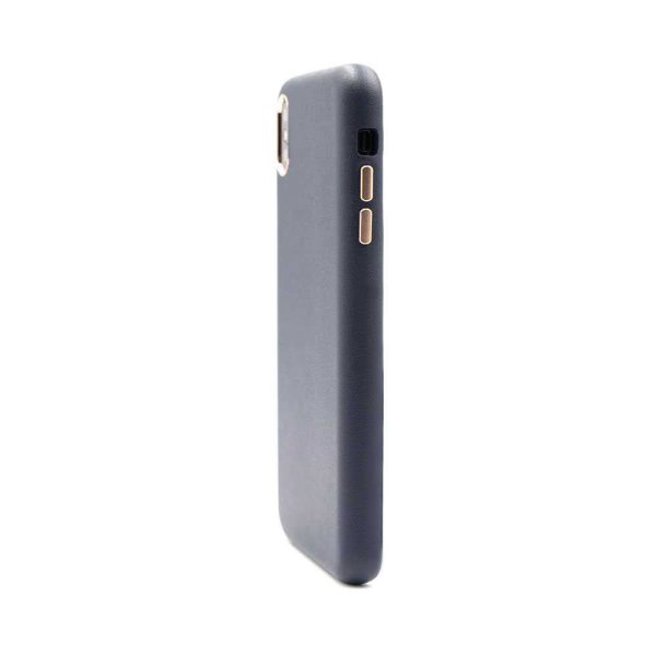 قاب پشتی چرمی کلاسیک برای iPhone Xs/Max - آبی - برند پرودو Porodo