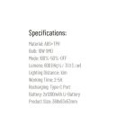 چراغ فانوسی پرودو مدل PD-LSTRILMP - تصویر 2
