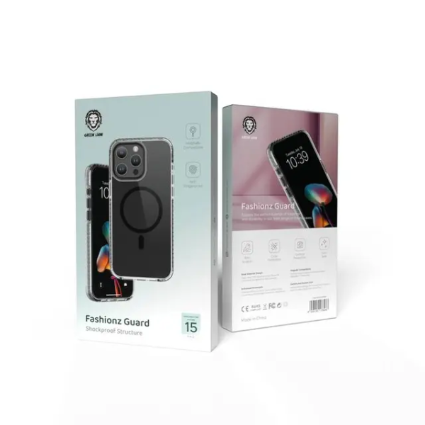 قاب مگ سیف گرین لاین Fashionz مناسب برای iPhone 15Pro مدل GNMGV15P