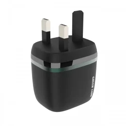 آداپتور شارژر گرین لاین 3 پین مدل 12w EU plug به همراه کابل Type C - تصویر 4