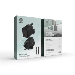 شارژر دیواری گرین لاین مدل GN35WGANCTLBK - تصویر 2