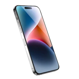 محافظ صحنه 3D Corning Pro برای iPhone 15 Pro - Clear - برند گرین لاین Green lion - تصویر 3