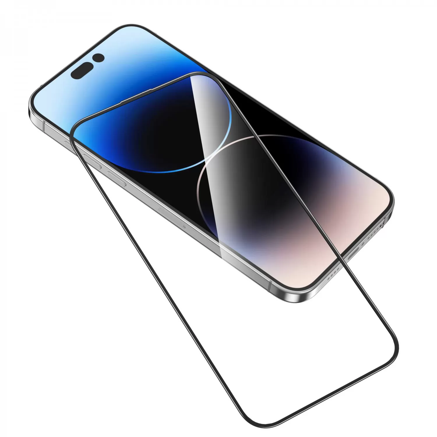 محافظ صفحه نمایش 3D HD-PET برای iPhone 15 Pro Max - Clear - برند گرین لاین Green lion