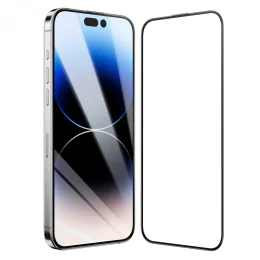 محافظ صفحه نمایش 3D HD-PET برای iPhone 15 Pro Max - Clear - برند گرین لاین Green lion - تصویر 5